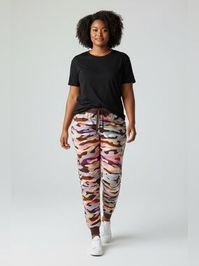 Torrid - Bright Camo Lounge Pant - Size 00 (Med/Large Size 10)